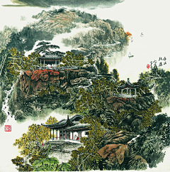 感恩123采集到手绘画