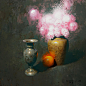 #画师推荐# 色彩与光影，分享艺术家turningshadow（D Cheifetz ）的静物油画作品