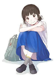 #插画欣赏# 这就是青梅竹马？
by 画师：佳奈 ​​​​
