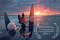 The Dam Keeper is heading to southern California! Pig and Fox are off to sunny Long Beach, California to catch some waves!  Our film will be part of the Long Beach Indie Film Festival going on next week, from August 27th to 31st, we are part of the Shorts