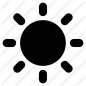 太阳高级图标