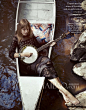 弗丽达·古斯塔夫松 (Frida Gustavsson) 演绎《PORTER》2014秋季刊时尚大片