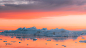 And I can't go without you, 2020 : A journey through the icy landscapes of the northern arctic. Though taken in different locations (Greenland and Norway) the burning red sunset brings the images together and fuses them into a glimpse of understanding why
