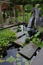 21 Koi Pond Designs for Backyards. Bring some zen to your backyard with the right plants and Kincaid marking products for gardens. http://www.kincaidplantmarkers.com/: 