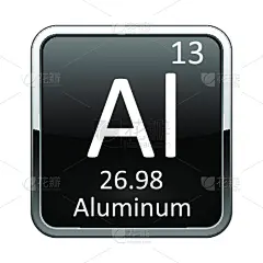 化学元素周期表,绘画插图,矢量,铝,化学,一个物体,背景分离,钥匙,塑胶,边框