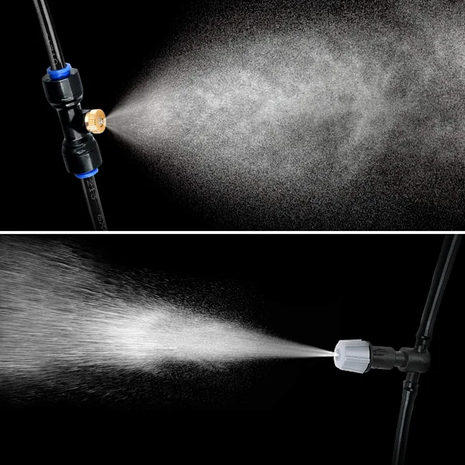 Amazon.com: HOMENOTE Misting Cooling System 59FT (18M) Misting Line ...