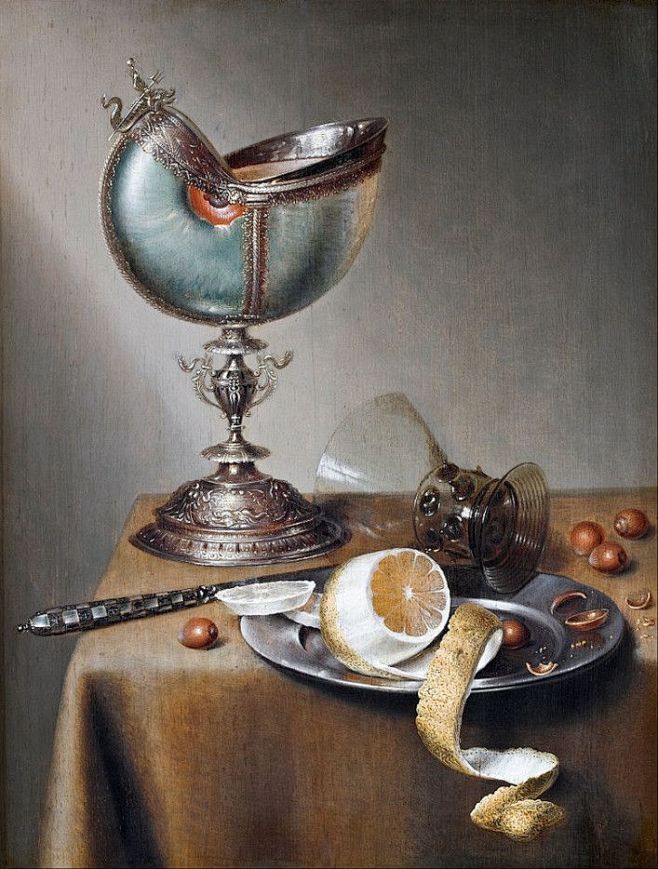 #绘画参考资料# 【17世纪食物画】①#...