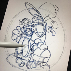 快手影像设计组采集到插画-涂鸦