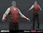 Wolfenstein II - Young and Old Rip Blazkowicz, Airborn Studios : In 2016 we had the chance to support the folks at Machinegames on Wolfenstein II The New Colossus.
We have been tasked to create outfits for a couple of NPCs.

Artists involved:
Christian Fi