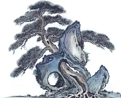 脑细胞-古树画(56)