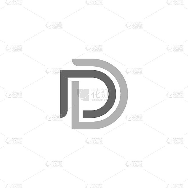 字母D标志图标设计理念