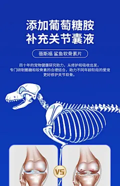 鲨鱼软骨素狗狗钙片健骨补钙宠物健骨关节舒补钙幼犬大中小型犬用-tmall.com天猫