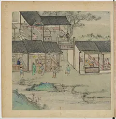 分享图片 《苏州市井商业图》（四） ​​​​