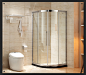 箭牌整体淋浴房304不锈钢弧扇形淋浴家用钢化玻璃整体浴室沐浴房-tmall.com天猫