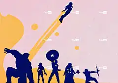 复仇者联盟 墙 绘画 奇迹 超级英雄 设计 艺术家 印度