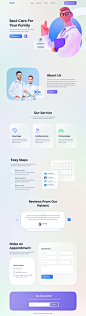 Medical web Landing Page : Hey Guys!Here I comeback with another design on Medical web Landing Page.Hope you like it and feel free to leave comments and feedback. Thanks!