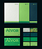 Alvor农业品牌VI设计-古田路9号-品牌创意/版权保护平台