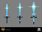 Weapons - Dungeon Hunter 5 Updates, Jocelyn Joret : Weapons concepts for the mobile device Gameloft game Dungeon Hunter 5 updates in 2014 - 2015