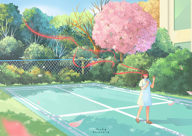 四季寻你_涂鸦王国 原创绘画平台  