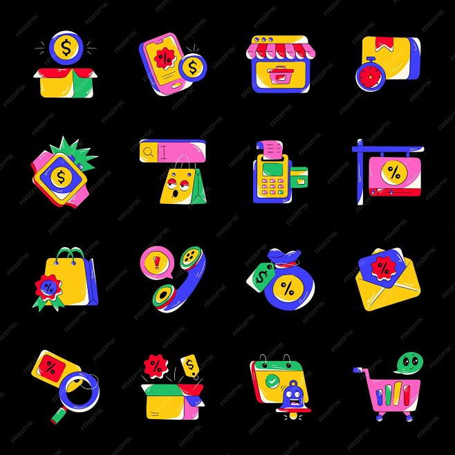 Bundle of shopping s...