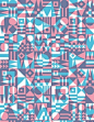 Geometric transparent pattern by lizzie