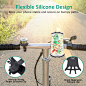 Amazon.com: BOVON Bike Phone Mount, 360°Rotation Silicone Bicycle Phone Holder, Universal Motorcycle Handlebar Mount Fits for iPhone XR, XS Max/8/8 Plus, 7, 6/6s Plus, Galaxy S9/S9 Plus, 4.0"-6.0" Phones: Cell Phones & Accessories