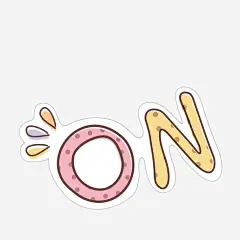 可爱英文png免抠素材_新图网 https://ixintu.com 粉色 黄色 可爱 创意 英文 字母 卡通 手绘