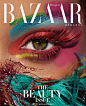 #FM明星大片# Rihanna登上美国版Harper's Bazaar 五月刊封面，以自己的脸为画卷演绎多彩的眼妆之美，当然产品是来自她的Fenty Beauty～那么，接下来可以期待下Riri与中国版芭莎的再度合作了✌️ ​​​​