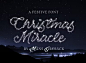 Christmas Miracle 字体
