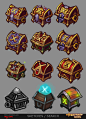 Props / Items, Julia Titova : Props / Items / Icons for Action RPG MOBA game Juggernaut Wars - https://jw.my.com/