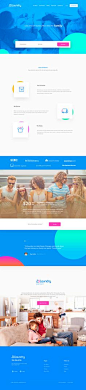 Landing page design by aryana shakibaei