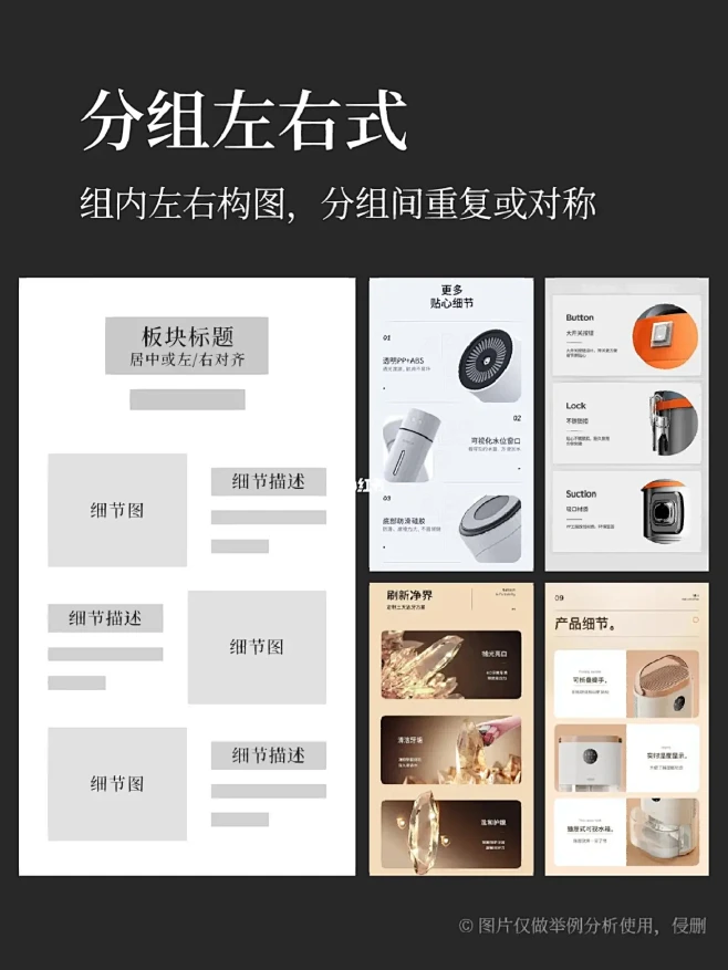8种详情页产品细节排版公式丨直接抄作业