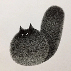 疯客采集到绘画-针管笔
