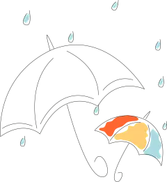 雨伞 雨滴