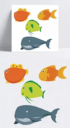海洋生物|海洋生物,海洋生物卡通,卡通海洋生物,海洋生物剪影,保护海洋生物,海洋生物矢量,手绘海洋生物,鱼类,热带鱼,鲸鱼,可爱,动物,卡通,手绘,元素,装饰,装饰元素,设计元素