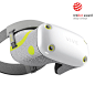 VIVE Air VR Headset | 红点设计概念大奖 | VIVE Air VR Headset专为高强度和长时间使用而设计。 这款新耳机采用针织材料，提供前所未有的舒适度和贴合度。