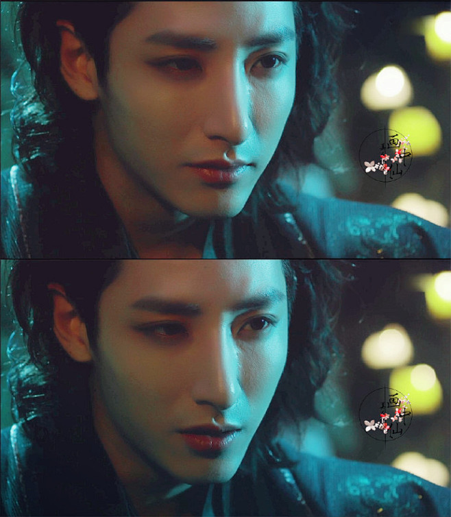 夜行书生白毛鬼这个够邪魅啊五官精致尤其眼睛好漂亮李秀赫leesoohyuk