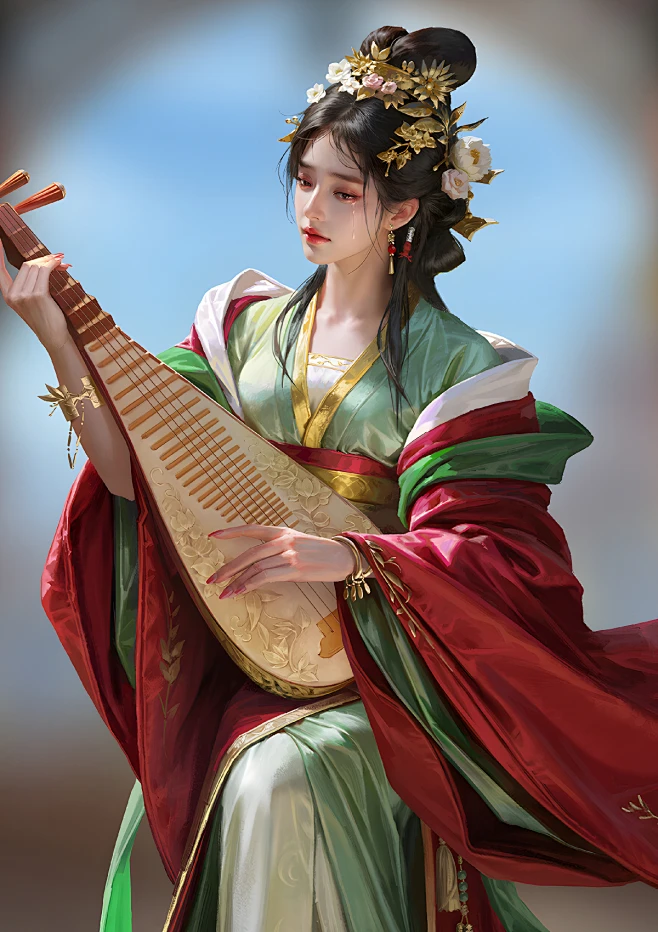 女武将 古代-花瓣网