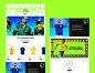 Nike Veste a Garra - Brazil Jersey WC22 : UI / UX of the release page of the Nike Brazilian Football Team Jersey for the 2022 cup.