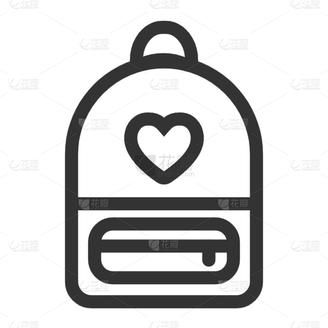 ICON-服饰icon-SVG-双肩包