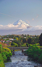 Mt. Taranaki, New Zealand