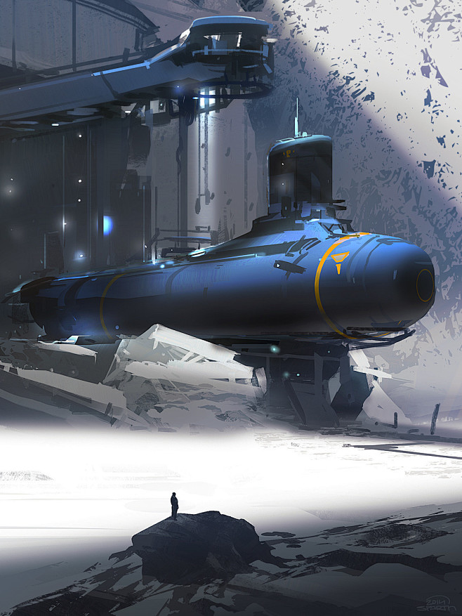 Arctic sub, sparth ....