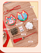 端午节手工diy成品香囊儿童幼儿园艾叶卡通创意表情粽香包材料包-淘宝网