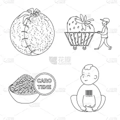 脱氧核糖核酸,科学,分离着色,标志,一个物体,可爱的,篮子,转基因,清新,布置