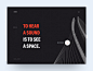 Architect Design Bureau | Concept modern 2018 interaction ux ui landing design interior architecture