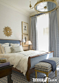 美式三口之家的卧室图—土拨鼠装饰设计门户