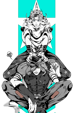 檐下落青采集到JOJO