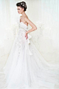漂亮新娘婚纱礼服图片 做一回小清新唯美新娘
