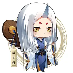 阴阳师手游 白狼 同人图 插画 壁纸 | 白狼+妖琴师 | 半次元-第一中文COS绘画小说社区