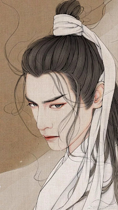 美杜莎i采集到工笔插画